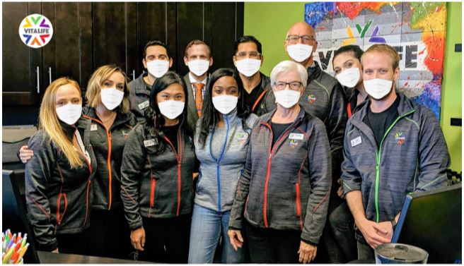 VitaLife Staff Being Safe During COVID-19 Outbreak